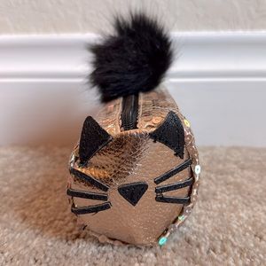 Justice Sequined Cat travel case